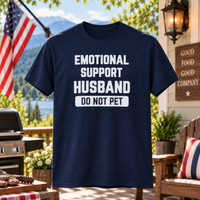 Load image into Gallery viewer, Emotional Support Husband - Do Not Pet Premium Crewneck T-shirt