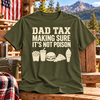 Load image into Gallery viewer, Dad Tax - Making Sure It's Not Poison Premium Crewneck T-shirt